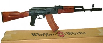 AK-74 Semi-Auto Rifle w/ Chrome Lined Barrel by Waffen Werks - Original Grade A Wood Stocks AK-74 Semi-Auto Rifle w/ Chrome Lined Barrel by Waffen Werks - Original Grade A Wood Stocks
