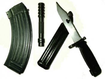 Yugo AK-47 Accessory Package - With Mag, Bayonet and Thread On Blank Firing Adapter Yugo AK-47 Accessory Package - With Mag, Bayonet and Thread On Blank Firing Adapter