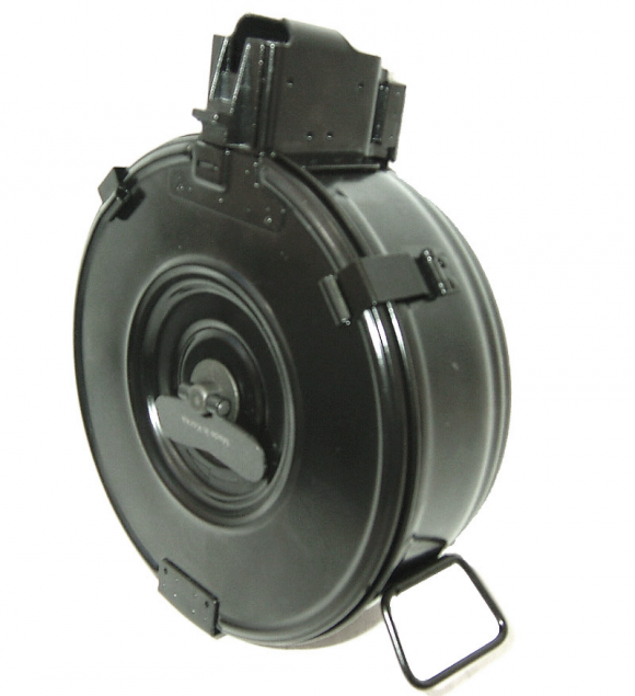 AK-47 75 Round Drum Magazine, Made In South Korea - New AK-47 75 Round Drum Magazine, Made In South Korea - New