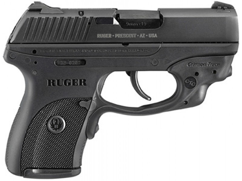 9+mm+Pistols+With+Laser Ruger LC9-CT Compact 9mm Pistol with Crimson Trace Laser 3212